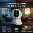 Aqara 2K Indoor Security Camera E1, Pan & Tilt, HomeKit Secure Video Indoor Camera, Two-Way Audio, Night Vision, Person Tracking, Wi-Fi 6, Plug-in Cam Supports HomeKit, Alexa and IFTTT