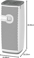 Bionaire True HEPA aer1 Mini Tower Air Purifier, White
