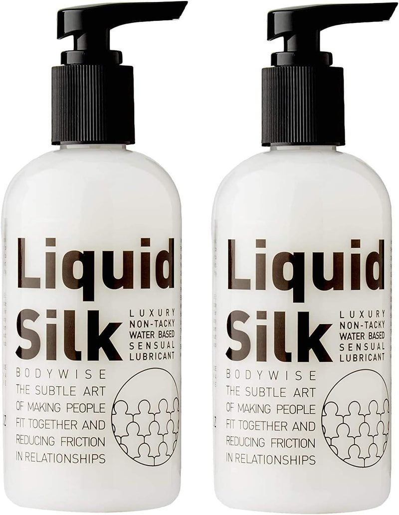 Liquid Silk Personal Lubricant 2 x 250ml Pack