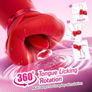 HENU 5-in-1 Mouth Sucking Rose Vibrator for Women – App Controlled Sex Toy with Auto & Manual Sucking, 10 Tongue Licking, G Spot, Clitoris, Nipple Stimulator – Waterproof, USB Rechargeable, Couple & Solo Play