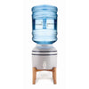 Ceramic Countertop Water Dispenser, Non-Electric Tabletop Water Cooler for 3 & 5 Gallon Bottles, Room Temperature Water, Portable Design