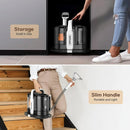 Portable Carpet&15Kpa Powerful Suction Upholstery Spot Cleaner,Deep Stain Cleaning for Car Seat,Carpet, Pets, Stairs,Couch,with Cleaning Solutions and Dual Size BrushHead