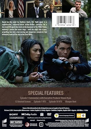 The Night Agent - Season 01 (DVD)
