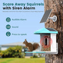 Dragon Touch Smart Bird Feeder with Camera, 1080P Bird Feeder Camera with 3 Solar Panels 7.4W Super Power, AI Identify 11,000+ Species, WiFi, Auto Capture Bird Video, Real-Time View (Nearer 4)