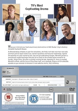 Grey's Anatomy Season 14 [DVD]