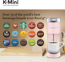 Keurig K-Mini Coffee Maker, Single Serve K-Cup Pod Coffee Brewer, 6 to 12 oz. Brew Sizes, Dusty Rose