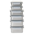 Neoflam Stainless Steel Food Storage Set, 12-pieces