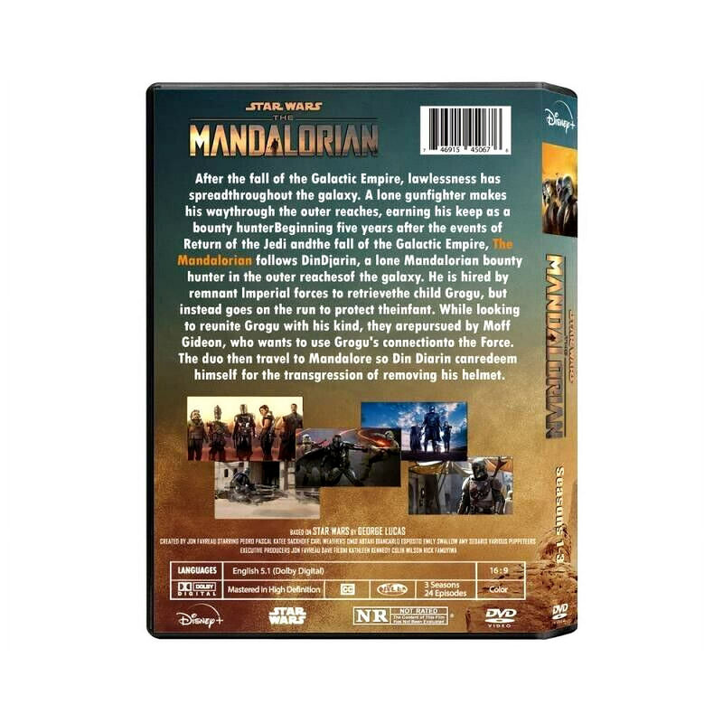 The Mandalorian Seasons 1-3 TV Series Box Set (DVD)