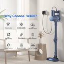 6-in-1 Cordless Stick Vacuum Cleaner with 180° Bendable Wand – Lightweight Powerful Suction for Hardwood, Carpet & Pet Hair