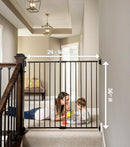 Regalo Extra Tall Swing Baby Gate (Black)