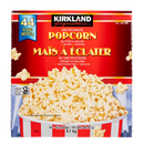 Kirkland Signature Microwave Butter Popcorn 44 × 93 g