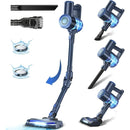 6-in-1 Cordless Stick Vacuum Cleaner with 180° Bendable Wand – Lightweight Powerful Suction for Hardwood, Carpet & Pet Hair