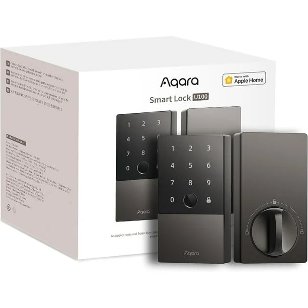 Aqara Smart Lock U100, Fingerprint Keyless Entry Door
