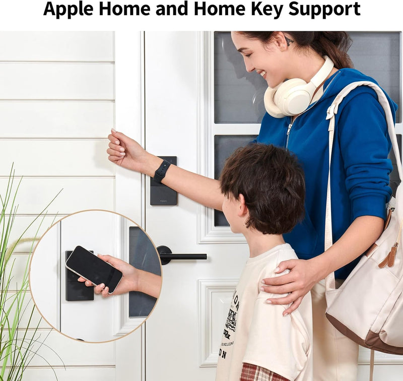 Aqara Smart Lock U50, Keyless Entry Door Lock with Apple Home Key