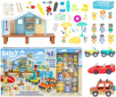 Bluey Friends & Family Beach Set- 45 Piece Ultimate Mega Set-Large-Includes Sticker Sheet!