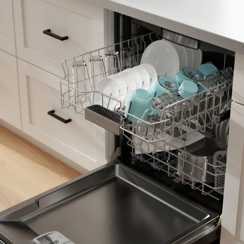 Bosch 24 in Black Stainless Steel Dishwasher with Third Rack