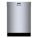 Bosch 300 Series 24 in. Stainless Steel Built-In Dishwasher with Home Connect