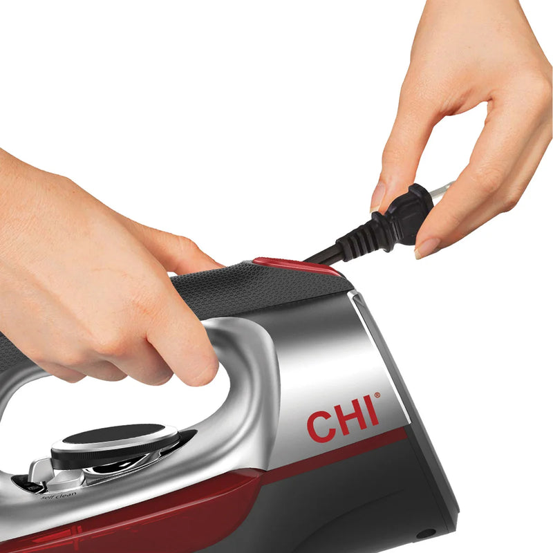 CHI Electronic Iron with Retractable Cord