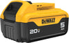 DEWALT 20V MAX XR Battery, Lithium Ion, 5.0Ah (DCB205)