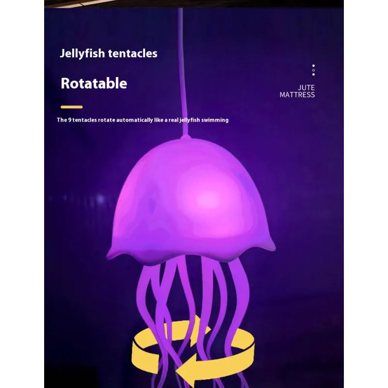 Jellyfish Lamp – USB Colorful Voice-Controlled