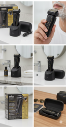 Series 9 Sport+ Electric Rechargeable Shaver – Wet & Dry with Precision Trimmer