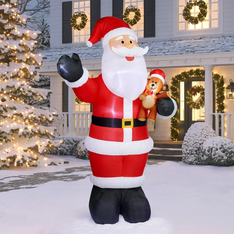 Giant 3.66 m (12 ft.) Inflatable Santa | Christmas Decoration