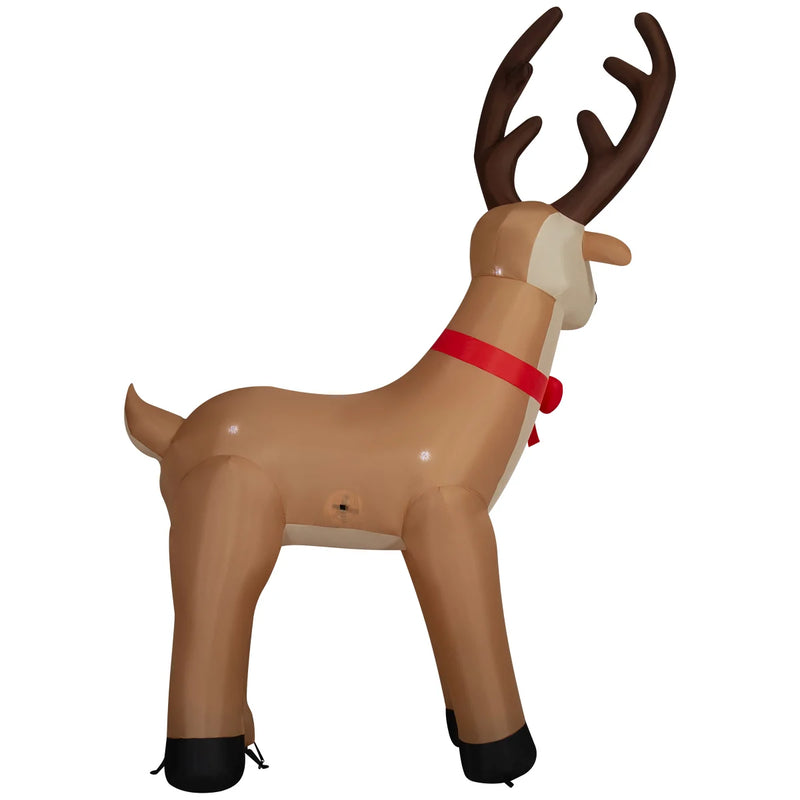 Giant Inflatable Christmas Reindeer 3.2 m (10.5 ft.) | Christmas Decoration