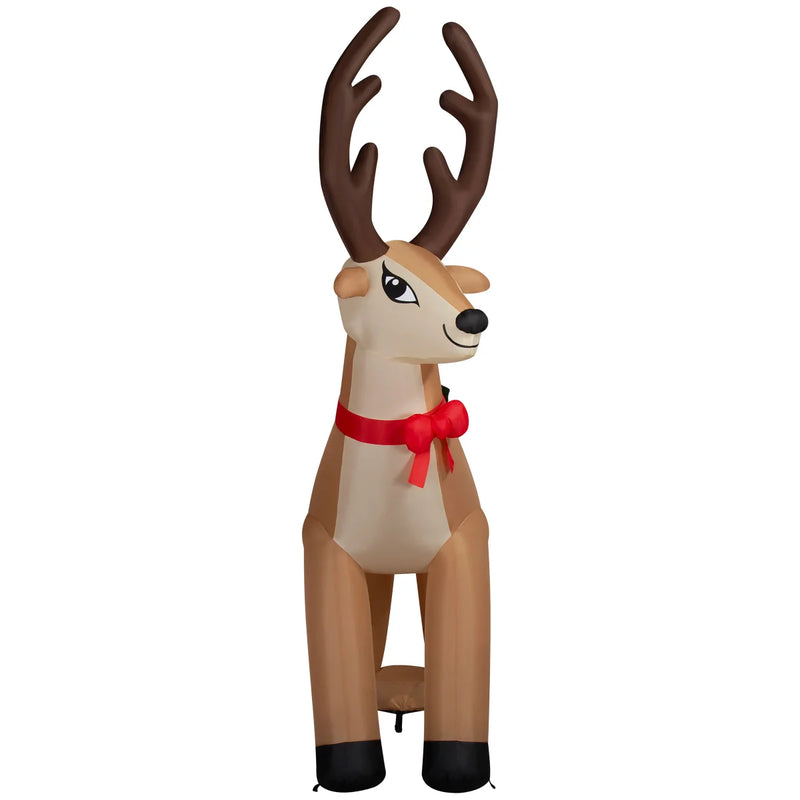 Giant Inflatable Christmas Reindeer 3.2 m (10.5 ft.) | Christmas Decoration