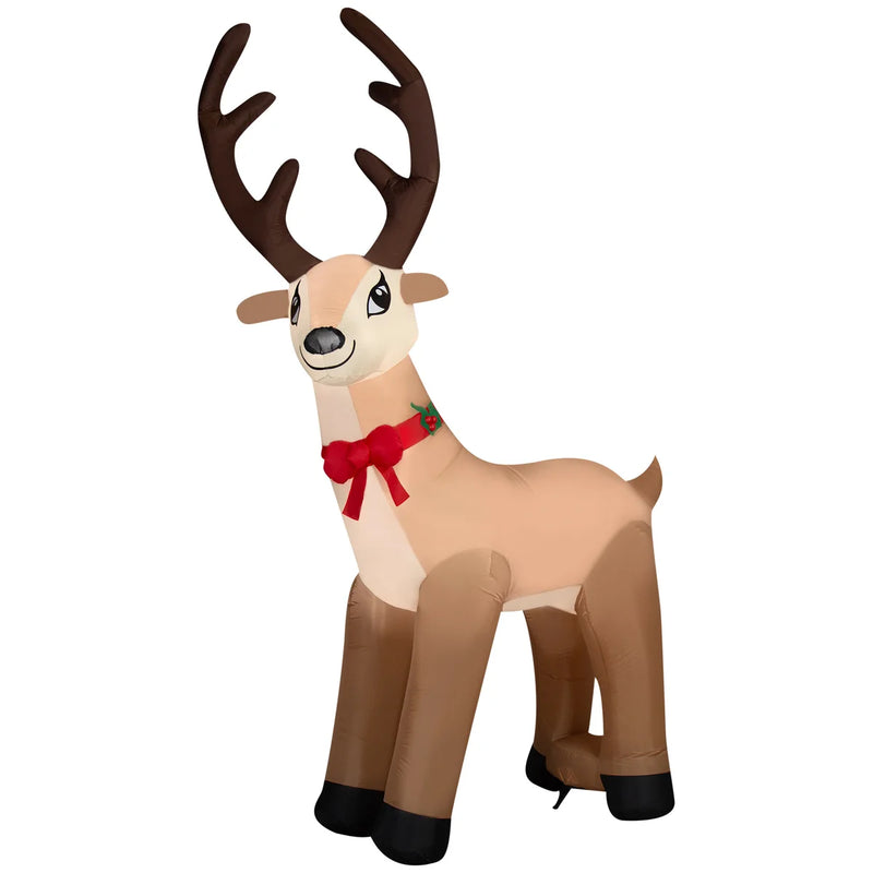 Giant Inflatable Christmas Reindeer 3.2 m (10.5 ft.) | Christmas Decoration