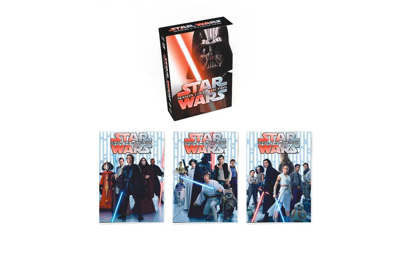 Star Wars Saga Season 1-9 DVD Collection (English only)