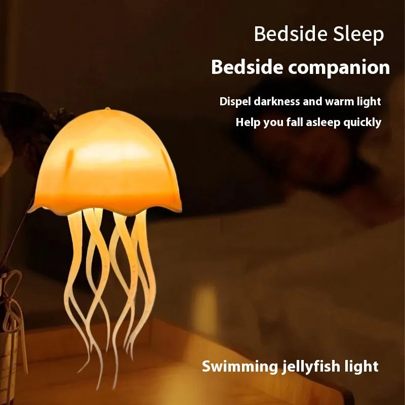 Jellyfish Lamp – USB Colorful Voice-Controlled