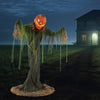 Halloween Animated Pumpkin Scarecrow 2.1m (7ft.)