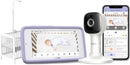 Hubble Connected Nursery Pal Crib Edition 5 in. Smart HD Baby Monitor