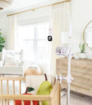 Hubble Connected Nursery Pal Crib Edition 5 in. Smart HD Baby Monitor