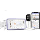 Hubble Connected Nursery Pal Crib Edition 5 in. Smart HD Baby Monitor