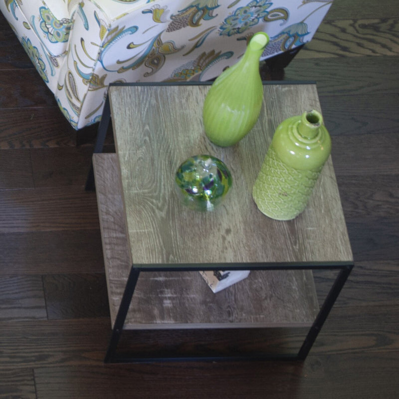 JR Home Collection Industrial Look Side Table