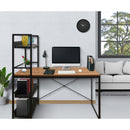 JR Home Collection Leo Space Saver Desk /Bookshelf Combo