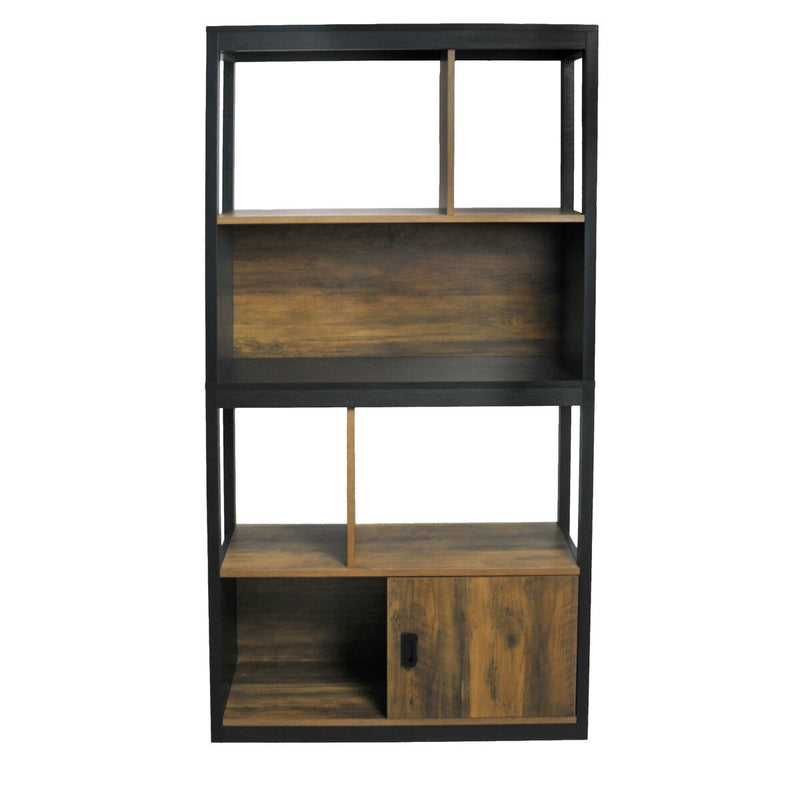 JR Home Collection Walter Bookshelf with Cupboard