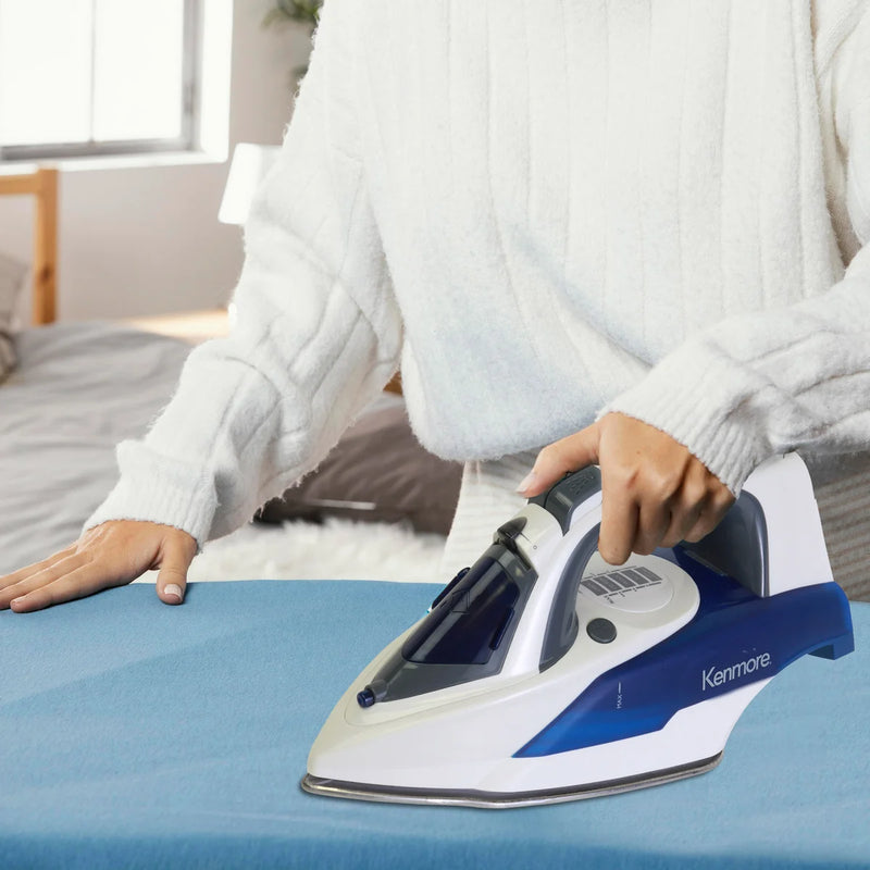 Kenmore Digital Power Steam Iron & Garment Steamer with 9 Fabric Presets