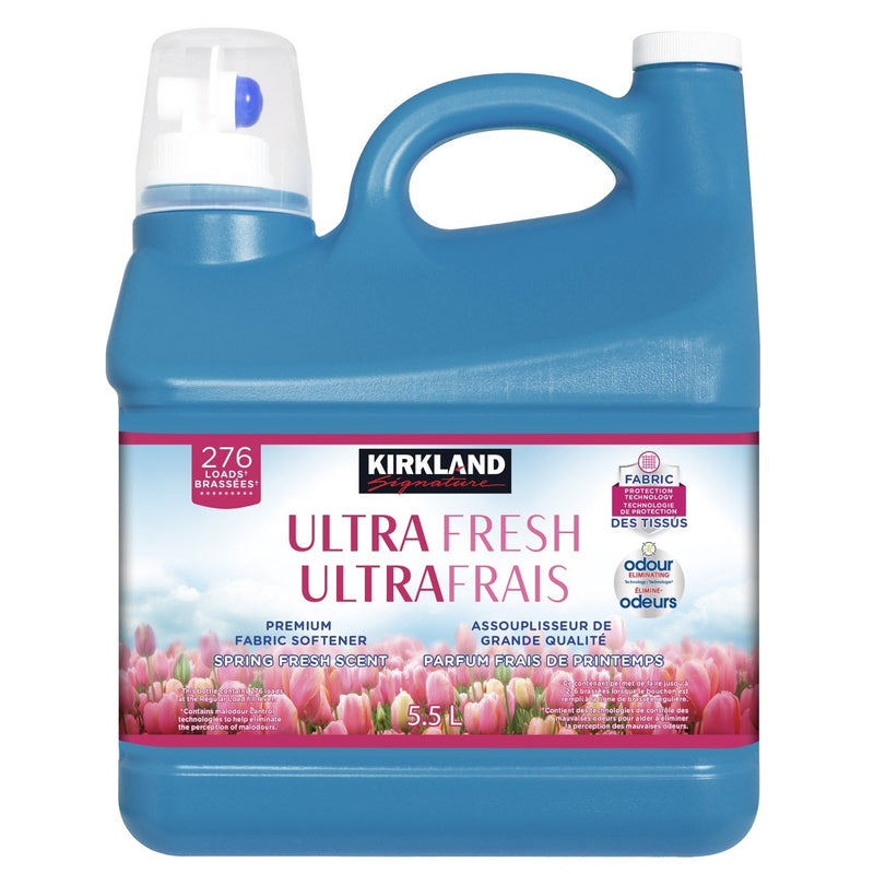 Kirkland Signature Ultrafresh Premium Fabric Softener, 276 Loads