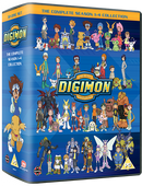 Digimon Digital Monster: The Complete Series Seasons 1-4 DVD  (English only)