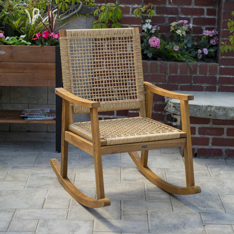 PATIOFLARE EUROCHORD OUTDOOR ROCKING CHAIR