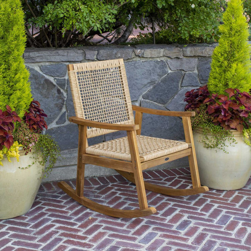 PATIOFLARE EUROCHORD OUTDOOR ROCKING CHAIR