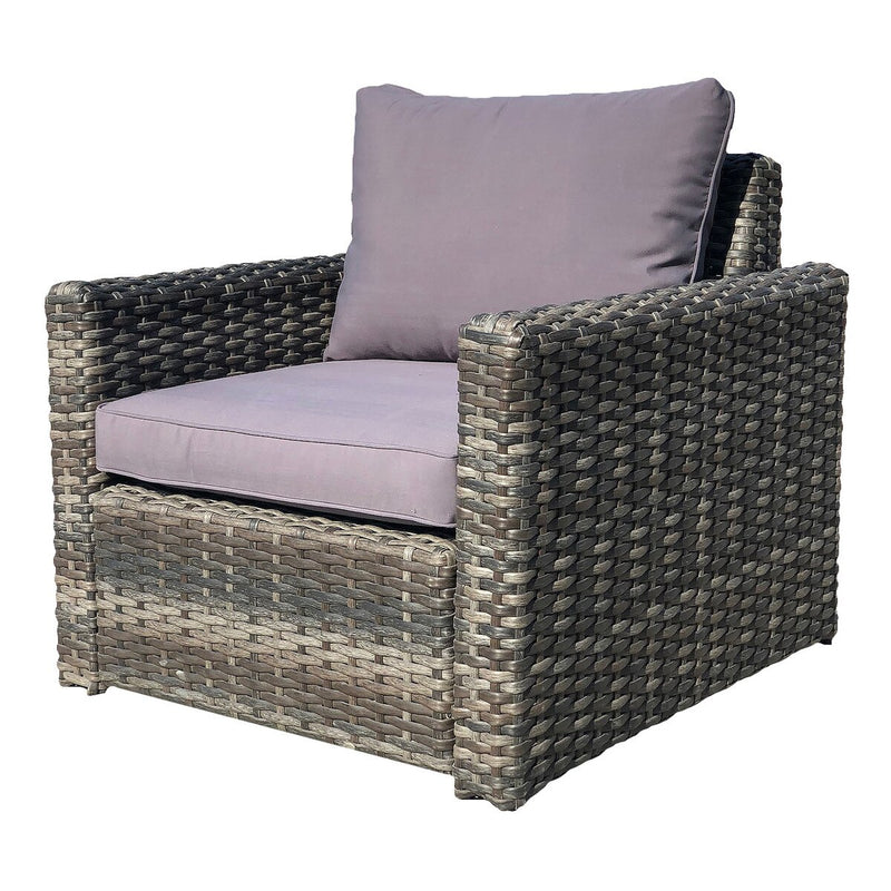 PATIOFLARE WHITNEY WICKER LOUNGE CHAIR (PER CHAIR)