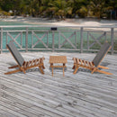 Patioflare Lakeside Lazy Lounge Set, Black