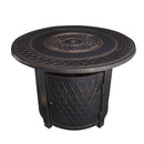 Paramount Ben Convertible Aluminum Fire Table, Round