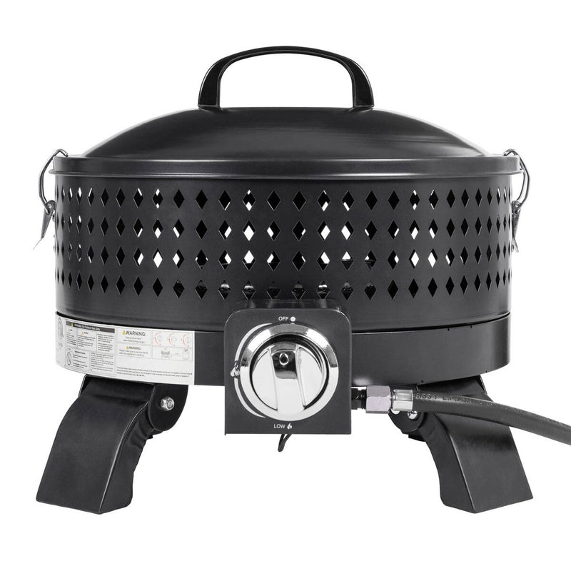 Paramount Campfire Portable Gas Fire Pit, Diamond