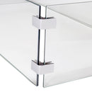 Paramount Fire Table Wind Guard, 30IN Rectangular