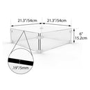 Paramount Fire Table Wind Guard, Square