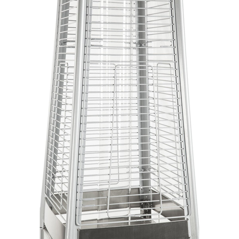 Paramount Flame Patio Heater, Stainless Steel